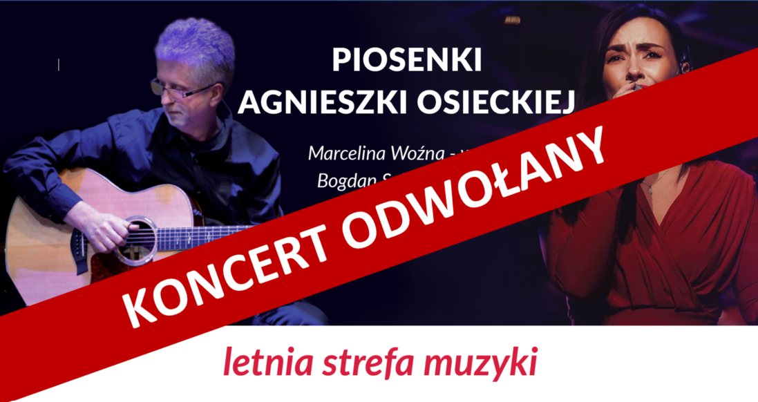 baner - koncert odwołany