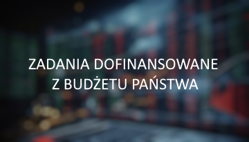 Dotacje z budżetu państwa