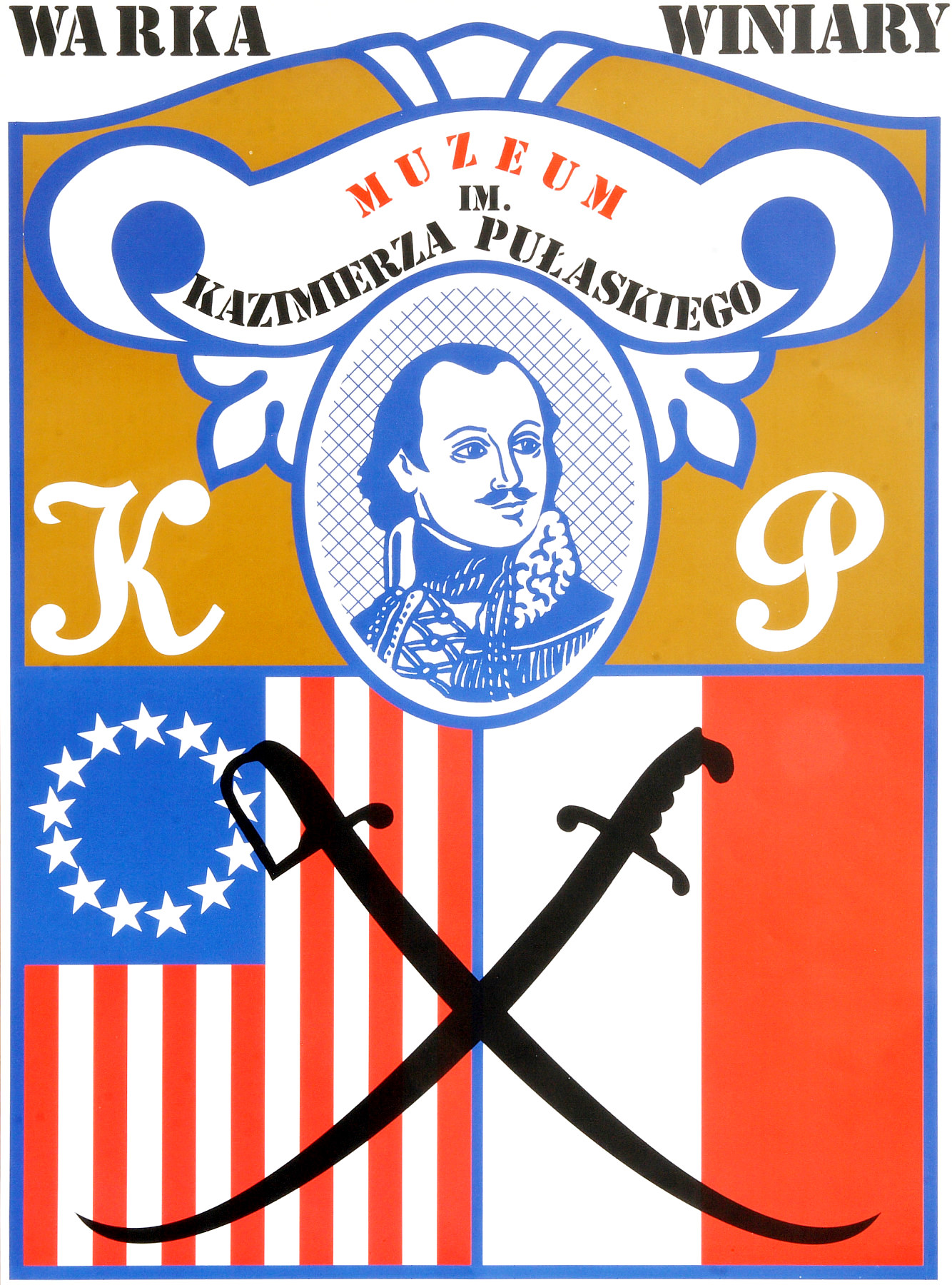 plakat polsko amerykański
